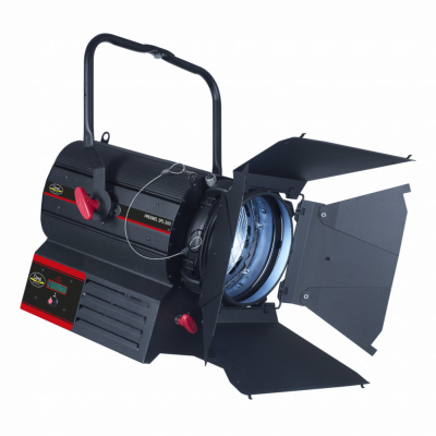Fresnel de estúdio led 400W, branco variável, 2700K° a 6500K°