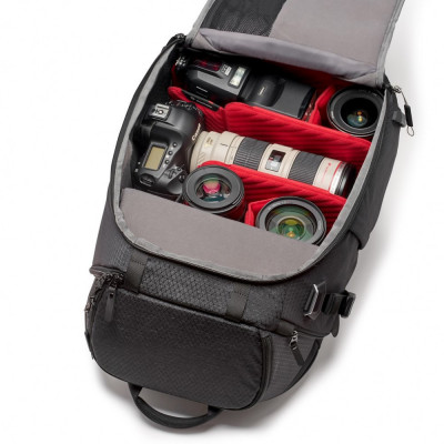 Mochila Manfrotto Multiloader Leve PRO Tamanho M para Câmeras DSLR/Filmadora MB PL2-BP-ML-M
