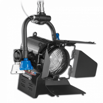 Refletor LED Fresnel compacto para estúdio, 200 W, branco variável, 2700 K° a 6500 K°