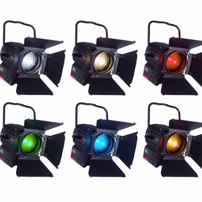 STUDIO FRESNEL 400W PRO RGBWW 2500K°-10000K°